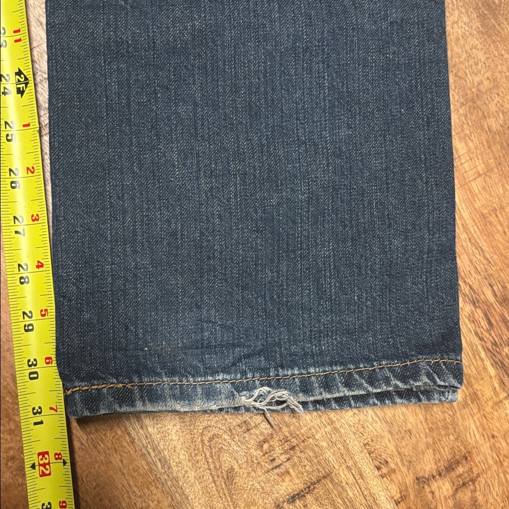 Levi's 559 Jeans Men's 31x32 Relaxed Straight Blue Denim (4) - Picture 3 of 7
